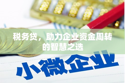 冬山税务贷，助力企业资金周转的智慧之选