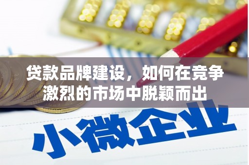 冬山贷款品牌建设，如何在竞争激烈的市场中脱颖而出