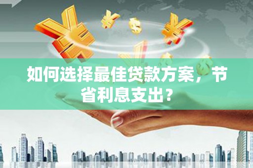 冬山如何选择最佳贷款方案，节省利息支出？