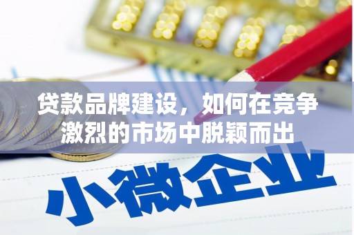 冬山贷款品牌建设，如何在竞争激烈的市场中脱颖而出