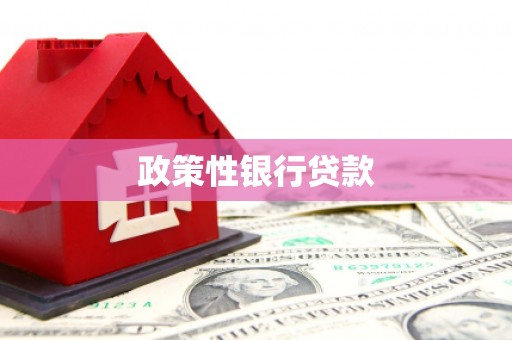 冬山政策性银行贷款