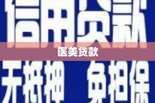冬山医美贷款