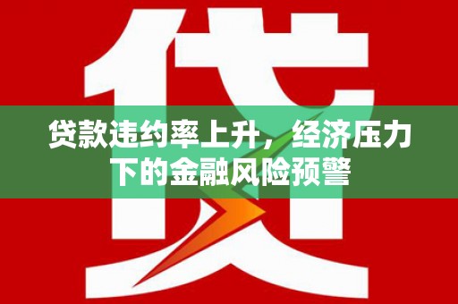 冬山贷款违约率上升，经济压力下的金融风险预警