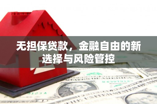 冬山无担保贷款，金融自由的新选择与风险管控