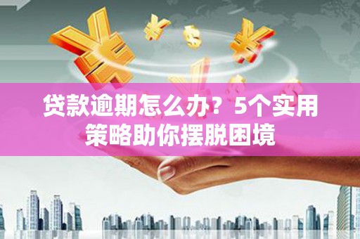 冬山贷款逾期怎么办？5个实用策略助你摆脱困境