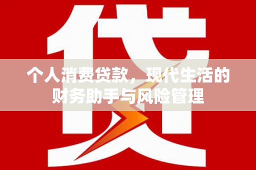 冬山个人消费贷款，现代生活的财务助手与风险管理
