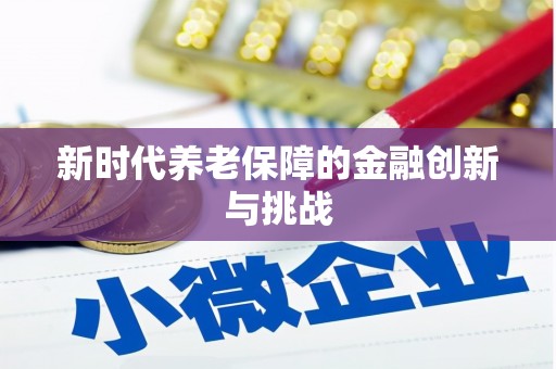冬山新时代养老保障的金融创新与挑战