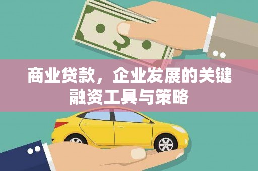 冬山商业贷款，企业发展的关键融资工具与策略