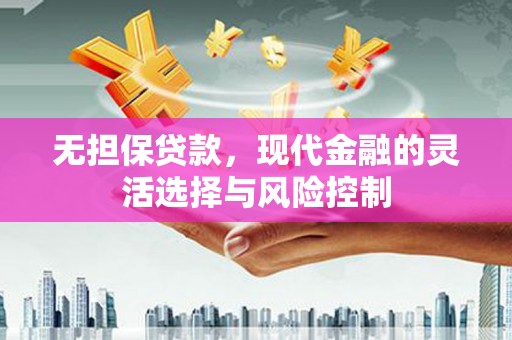 冬山无担保贷款，现代金融的灵活选择与风险控制