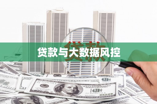 冬山贷款与大数据风控
