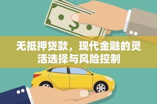 冬山无抵押贷款，现代金融的灵活选择与风险控制