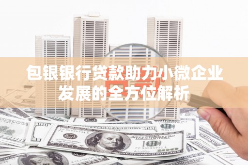 冬山包银银行贷款助力小微企业发展的全方位解析
