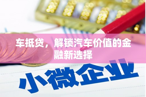 冬山车抵贷，解锁汽车价值的金融新选择