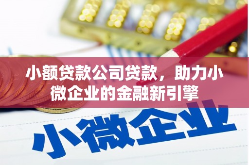 冬山小额贷款公司贷款，助力小微企业的金融新引擎