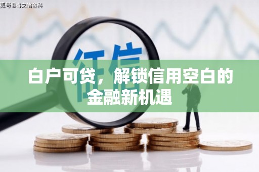 冬山白户可贷，解锁信用空白的金融新机遇