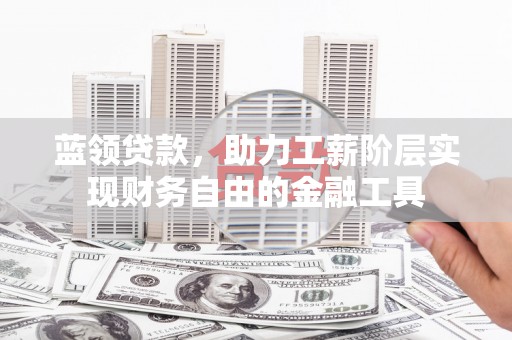 冬山蓝领贷款，助力工薪阶层实现财务自由的金融工具