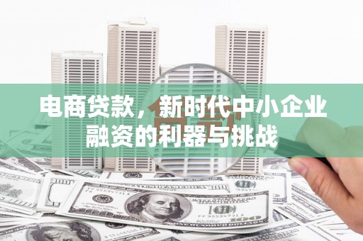 冬山电商贷款，新时代中小企业融资的利器与挑战