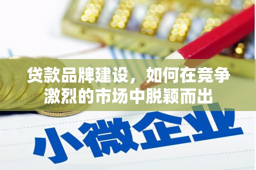 冬山贷款品牌建设，如何在竞争激烈的市场中脱颖而出