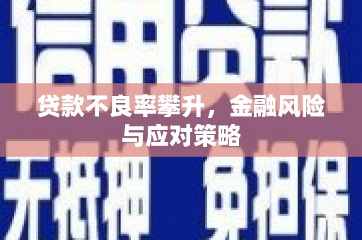 冬山贷款不良率攀升，金融风险与应对策略