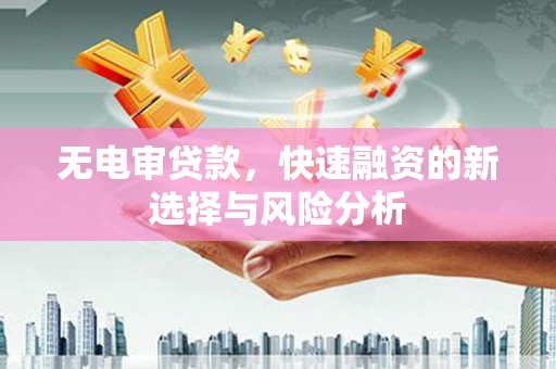 冬山无电审贷款，快速融资的新选择与风险分析