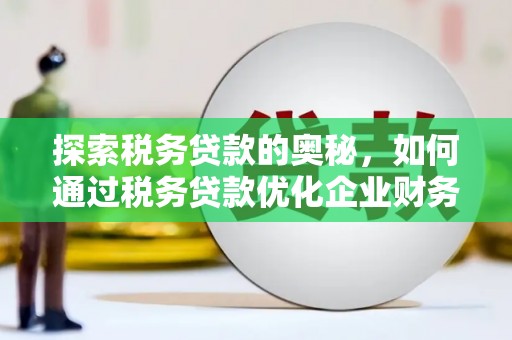 冬山探索税务贷款的奥秘，如何通过税务贷款优化企业财务