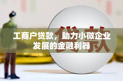 冬山工商户贷款，助力小微企业发展的金融利器
