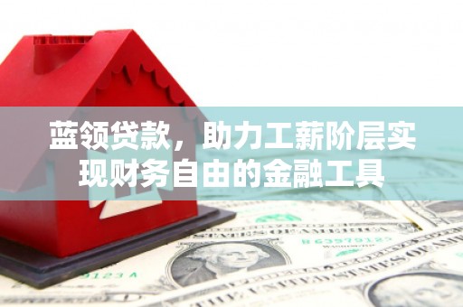 冬山蓝领贷款，助力工薪阶层实现财务自由的金融工具