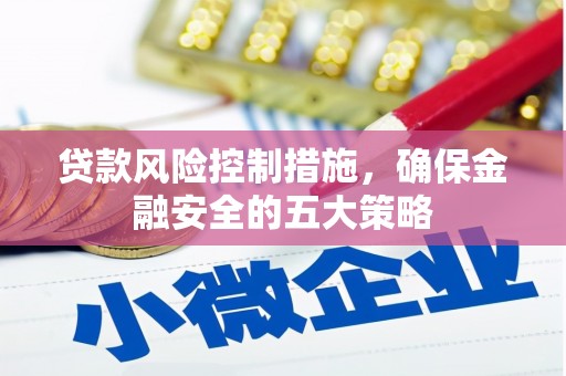 冬山贷款风险控制措施，确保金融安全的五大策略