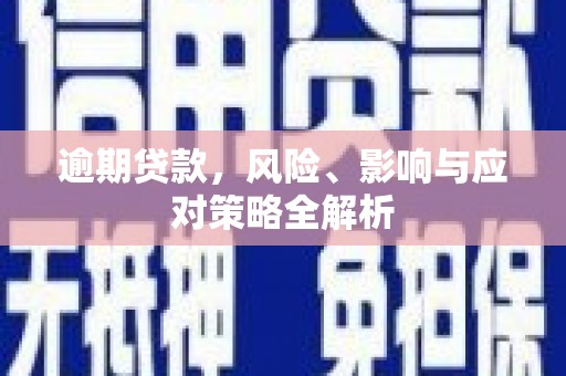 冬山逾期贷款，风险、影响与应对策略全解析