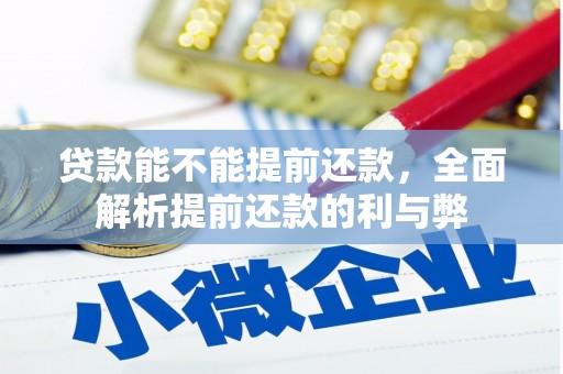 冬山贷款能不能提前还款，全面解析提前还款的利与弊