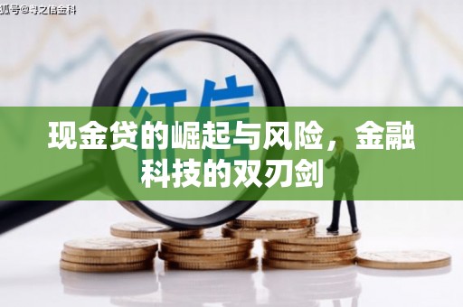 冬山现金贷的崛起与风险，金融科技的双刃剑
