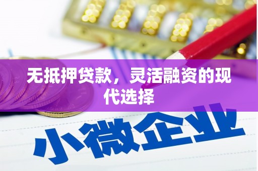 冬山无抵押贷款，灵活融资的现代选择
