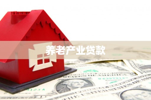 冬山养老产业贷款