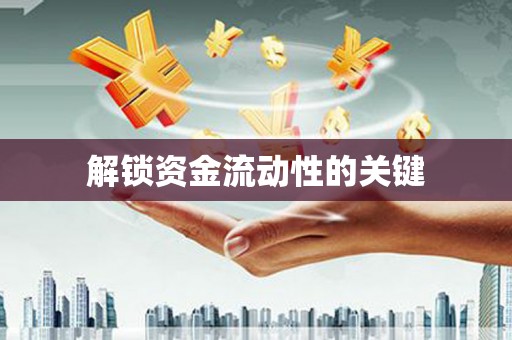 冬山解锁资金流动性的关键