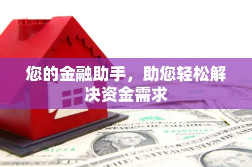 冬山您的金融助手，助您轻松解决资金需求