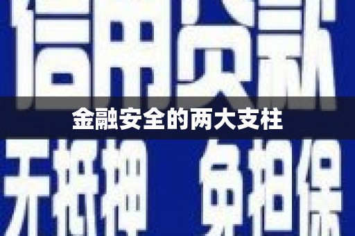 冬山金融安全的两大支柱