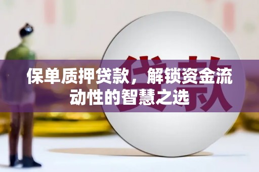冬山保单质押贷款，解锁资金流动性的智慧之选